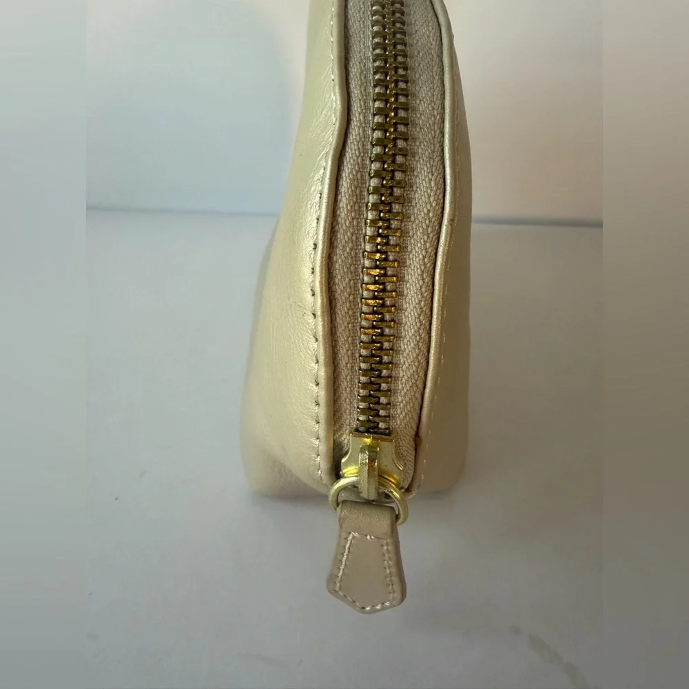 Mark & Graham‎ Gold Cosmetic Bag